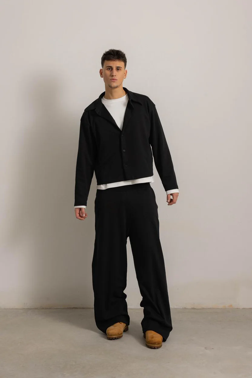 BLACK FLOW PANT - Image 4