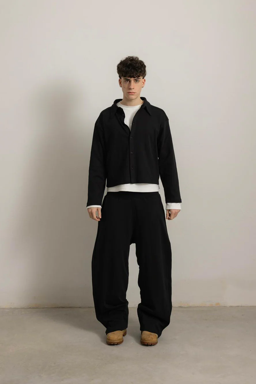 BLACK FLOW PANT - Image 5