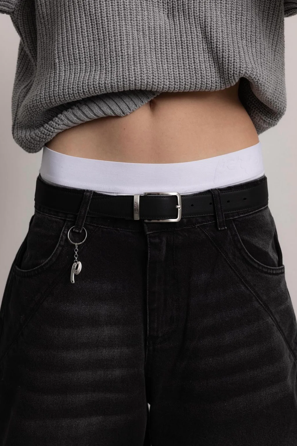 BLACK / GRAPHITE GREY PERFECT FLIP BELT - Image 5