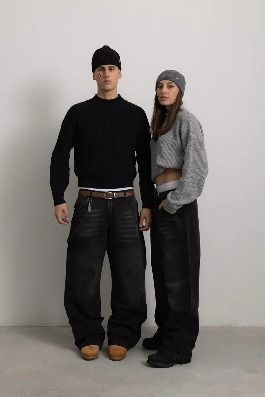 BLACK "P" KNIT - Image 12