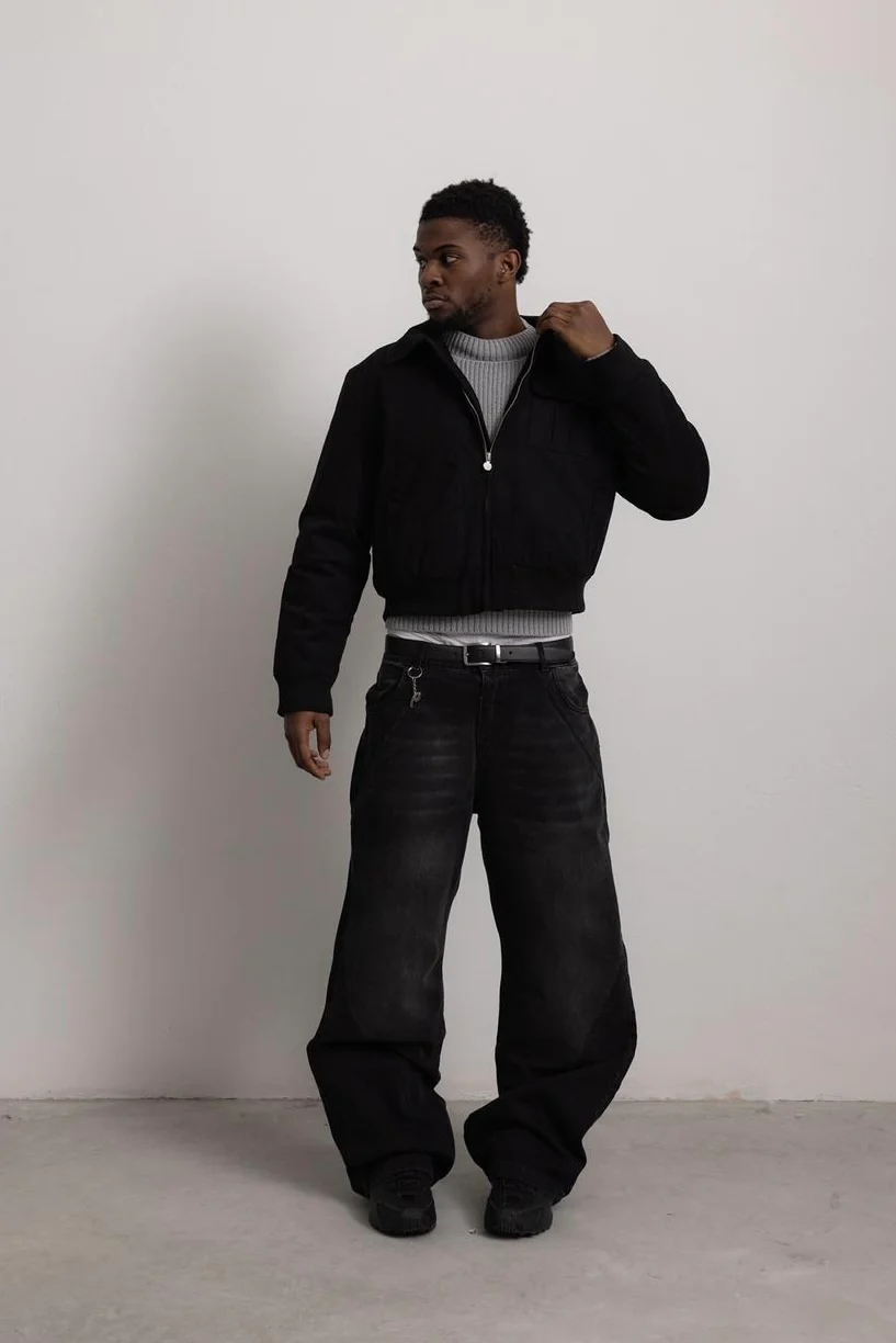 BLACK PERFECT BOMBER - Image 7