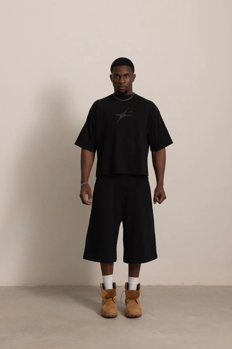 BLACK EVERYDAY SHORTS - Image 6