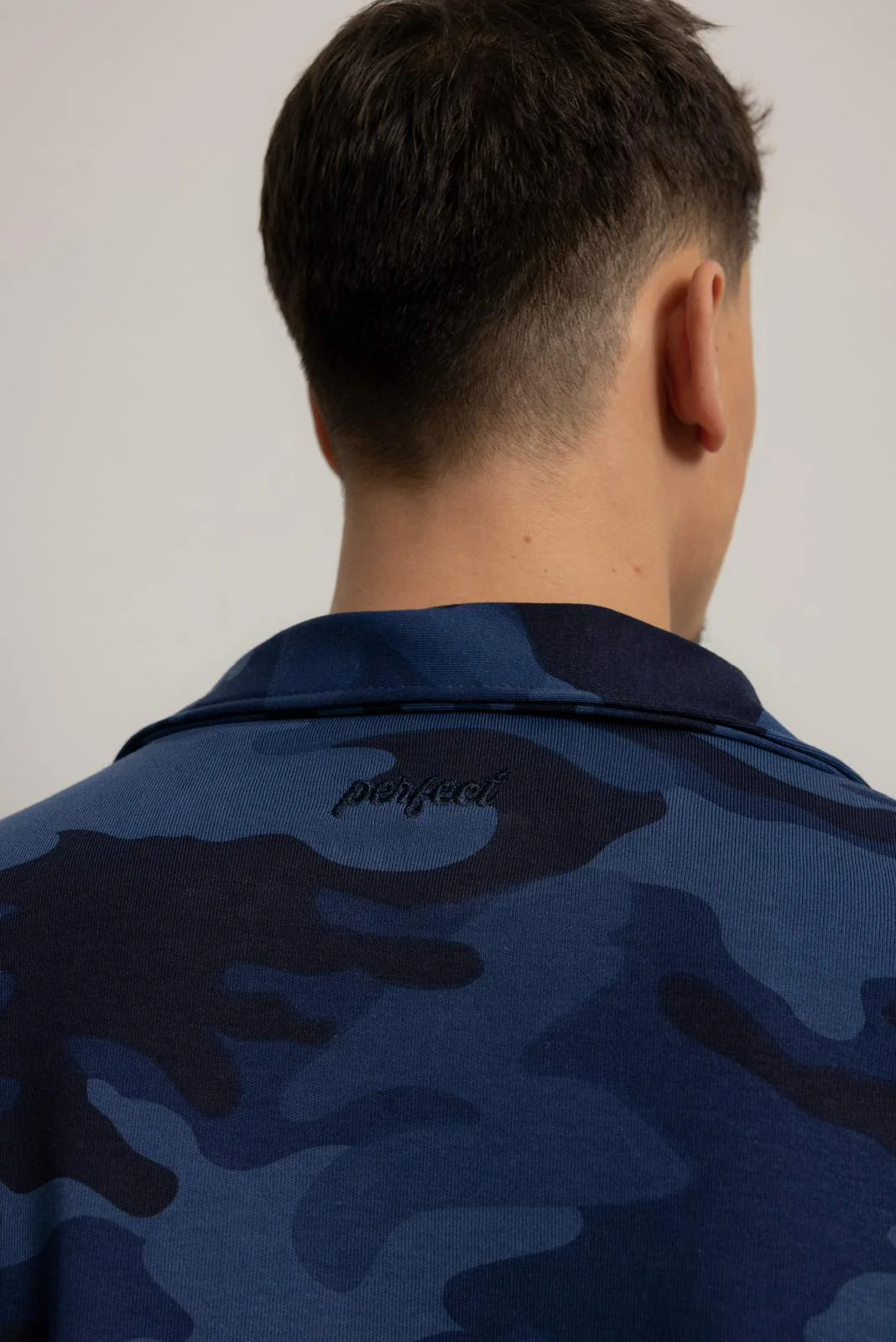 BLUE NAVY CAMO FLOW SHIRT - Image 9
