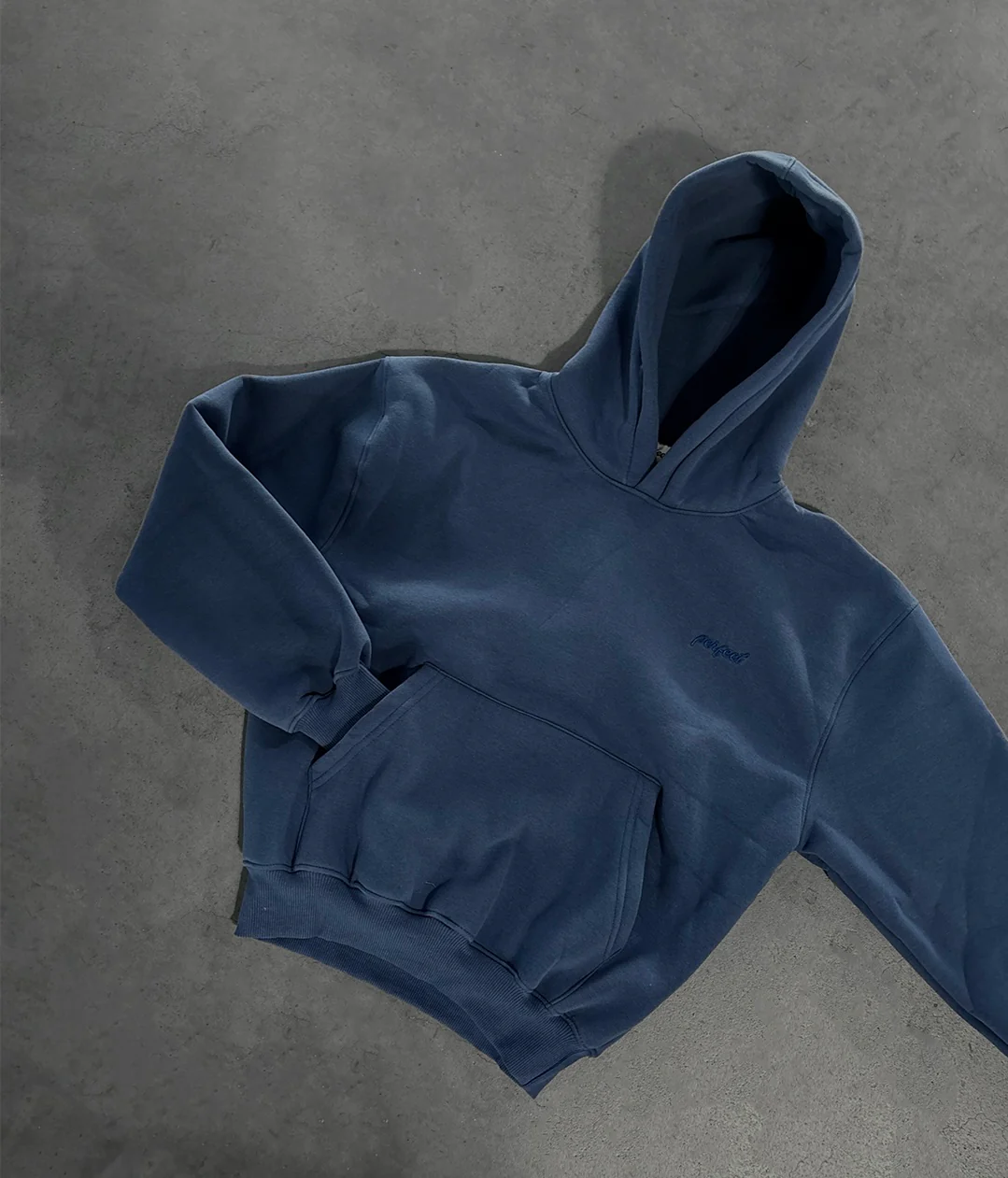 BLUE NAVY HOODIE - Image 3