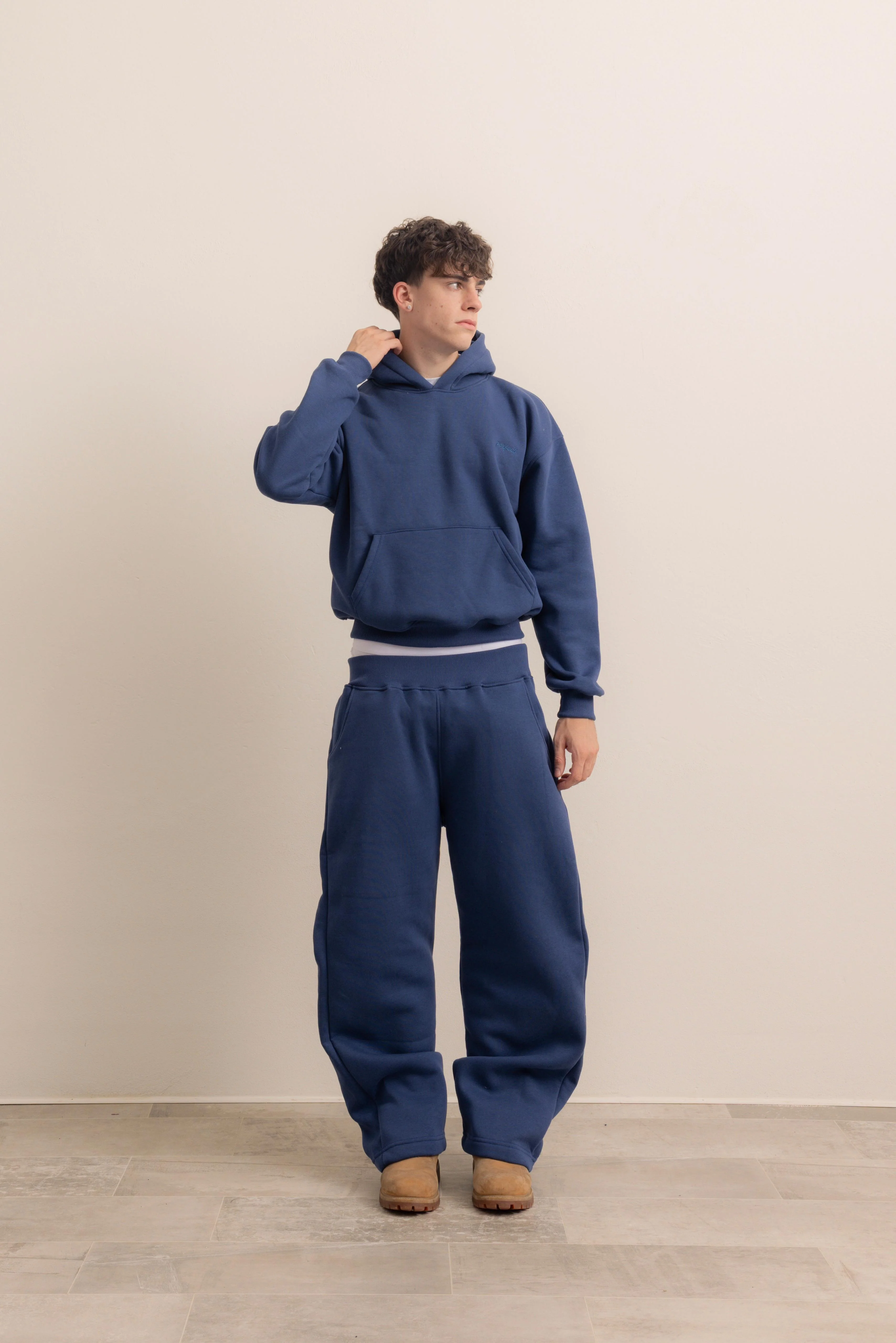 BLUE NAVY HOODIE - Image 5