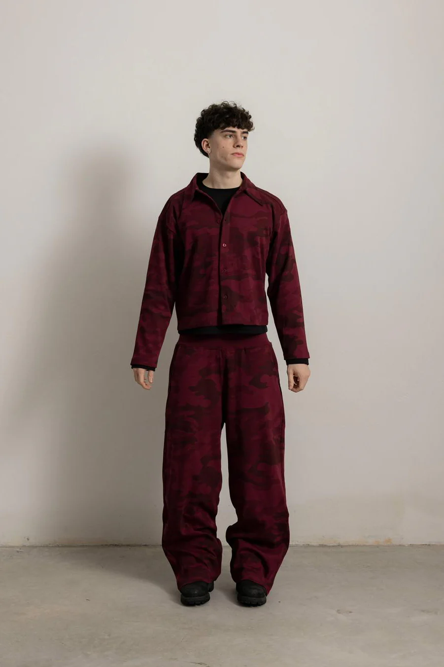 BORDEAUX CAMO FLOW PANT - Image 4