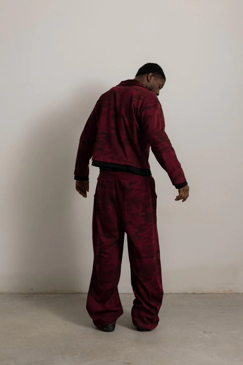 BORDEAUX CAMO FLOW PANT - Image 5