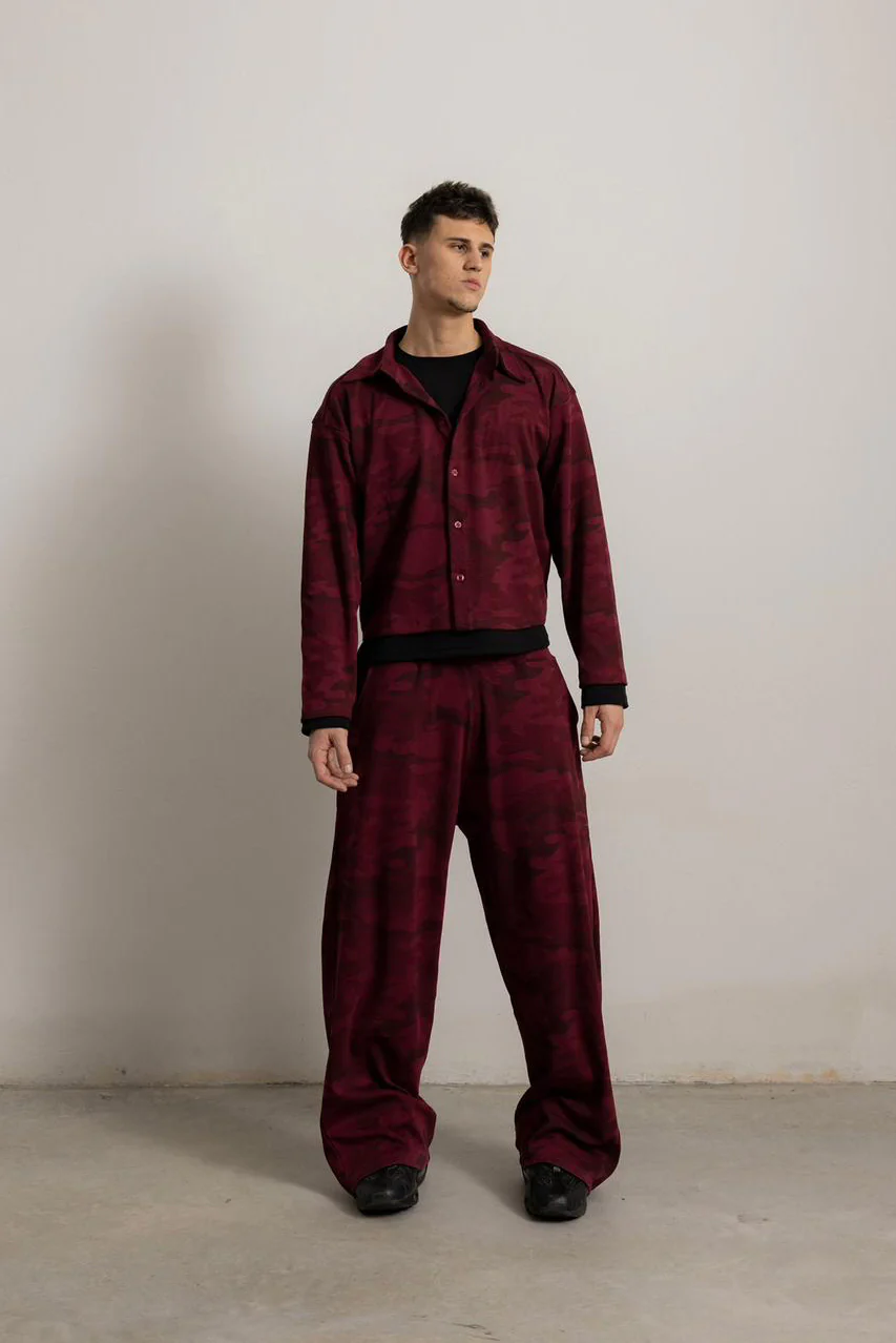 BORDEAUX CAMO FLOW PANT - Image 6