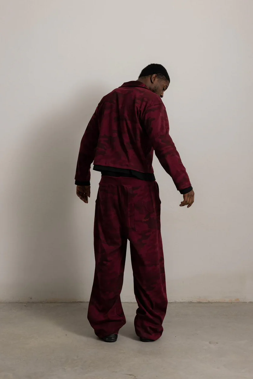 BORDEAUX CAMO FLOW SHIRT - Image 4