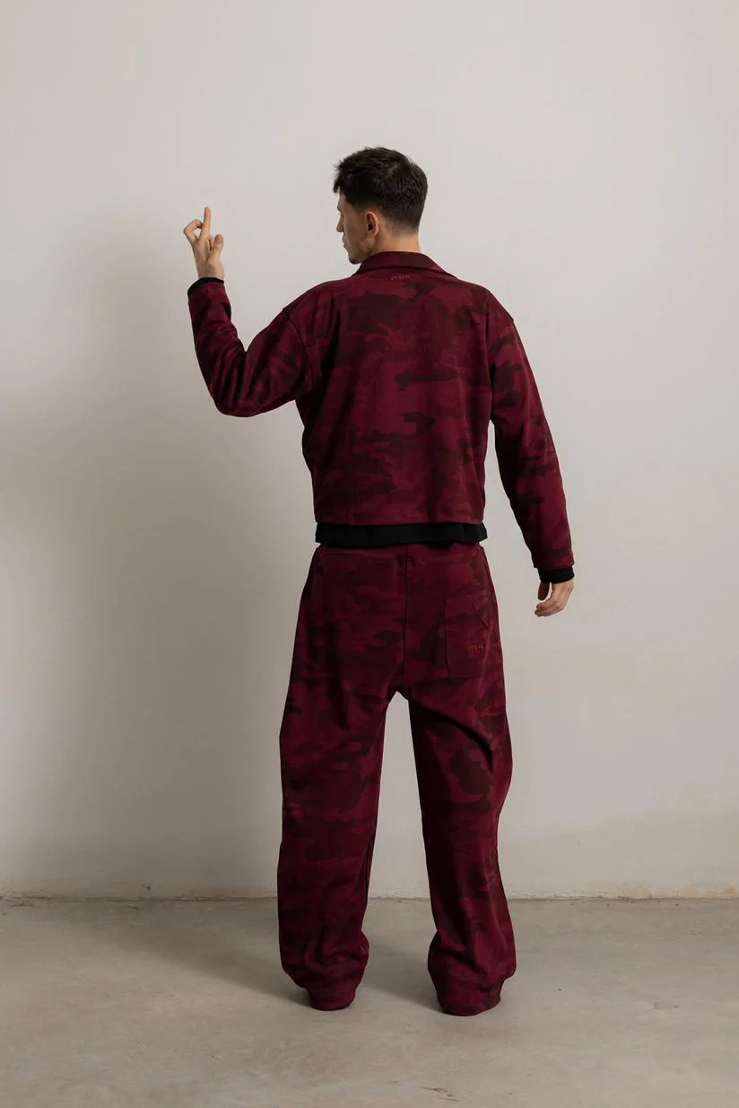 BORDEAUX CAMO FLOW SHIRT - Image 7