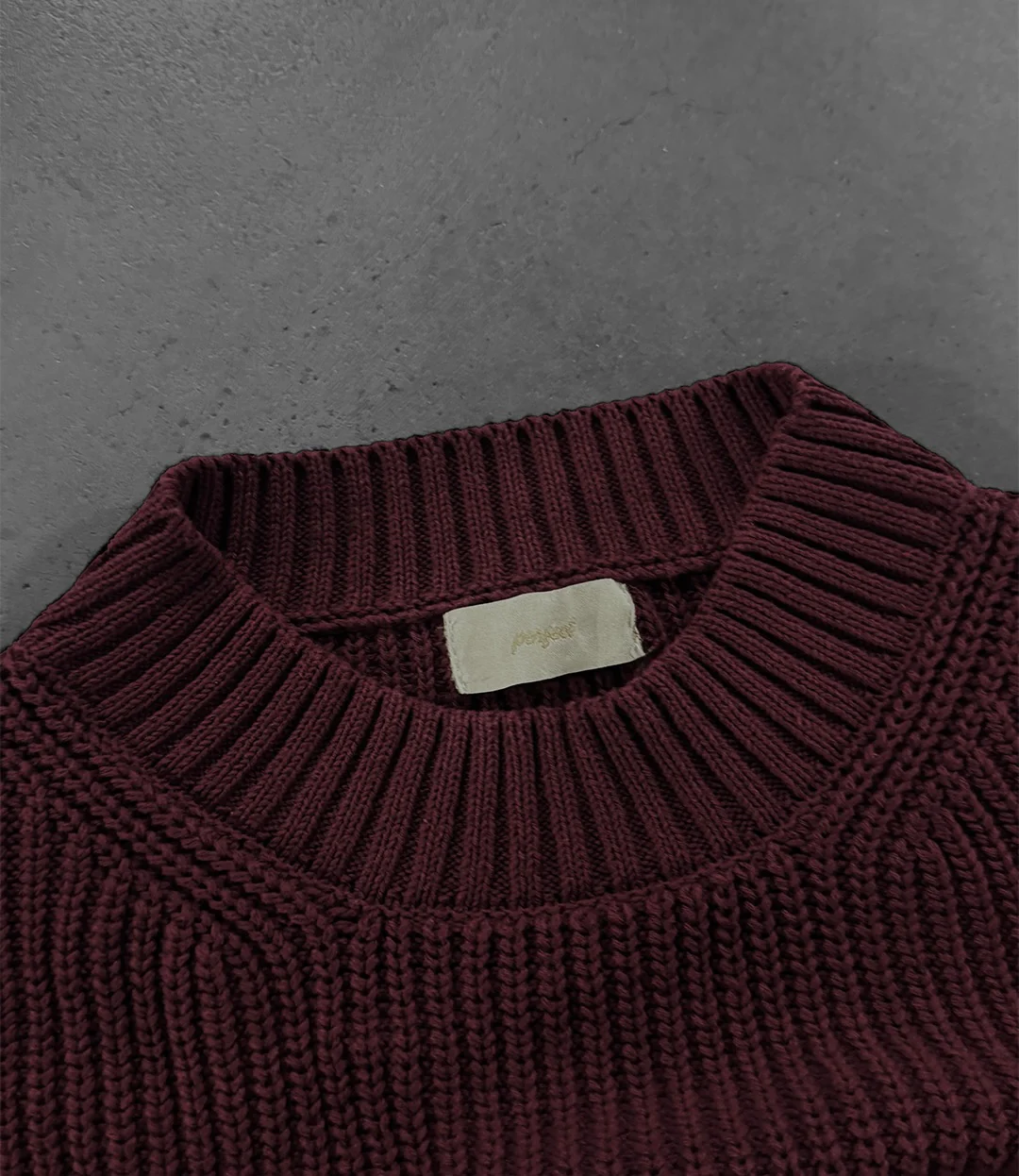 BORDEAUX "P" KNIT - Image 5