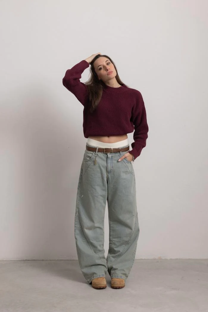 BORDEAUX "P" KNIT - Image 8