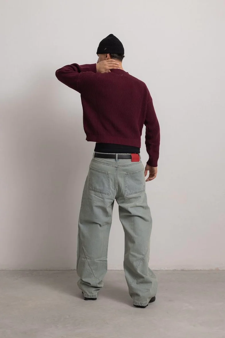 BORDEAUX "P" KNIT - Image 9