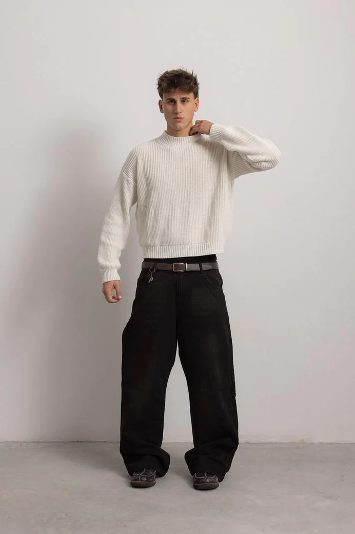 CREAM "P" KNIT - Image 7