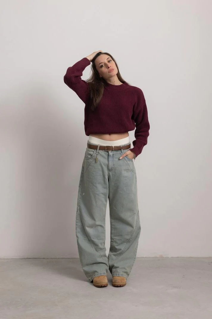 DESERT BLUE "P" LINES DENIM JEANS - Image 10