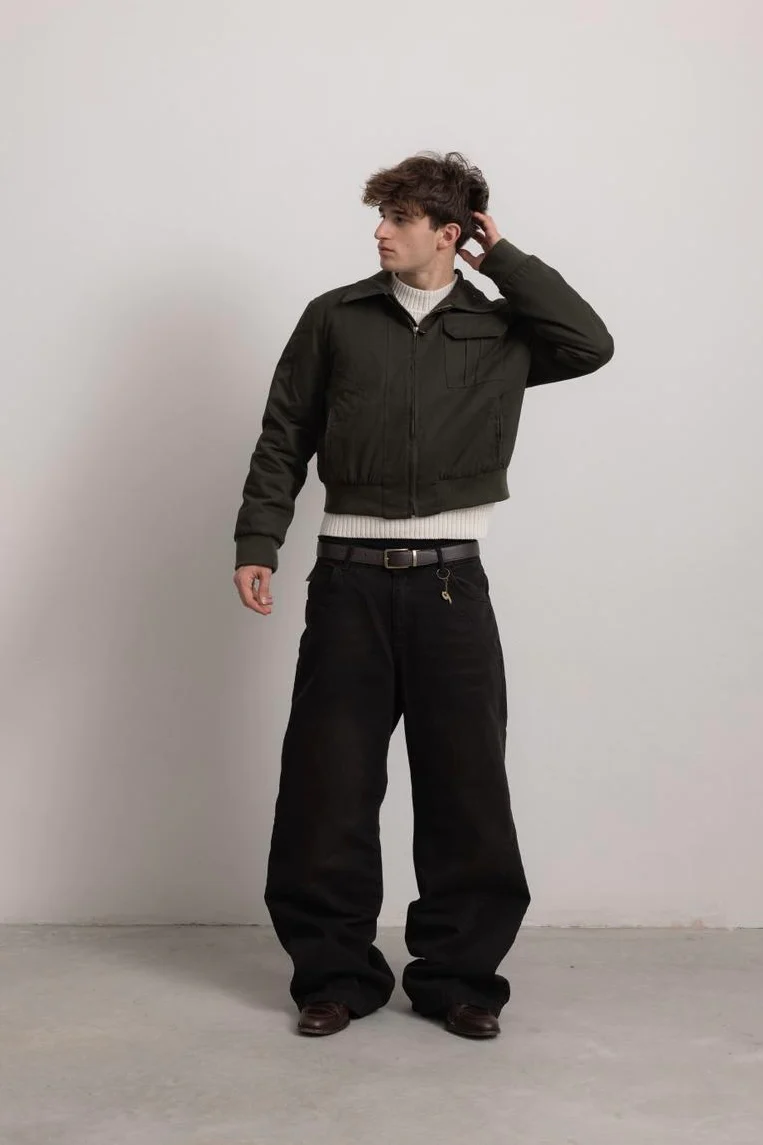 FOREST GREEN PERFECT BOMBER - Image 10