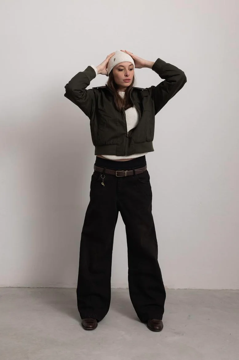 FOREST GREEN PERFECT BOMBER - Image 6