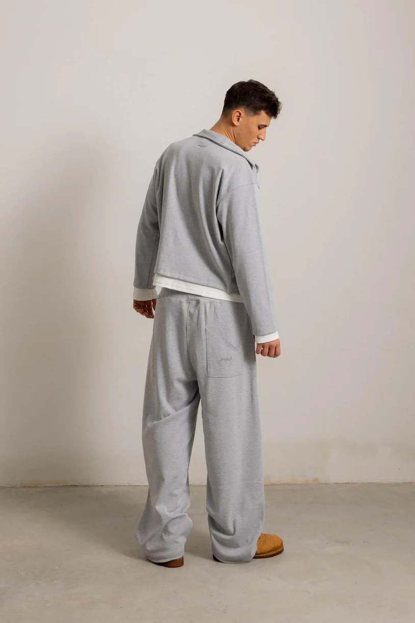 GREY FLOW PANT - Image 4