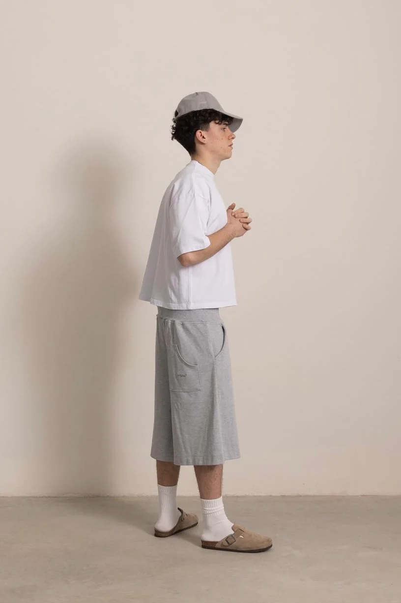 GREY EVERYDAY SHORTS - Image 4