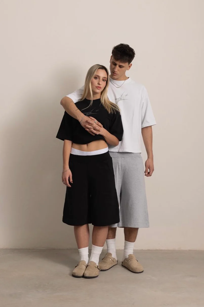 GREY EVERYDAY SHORTS - Image 9