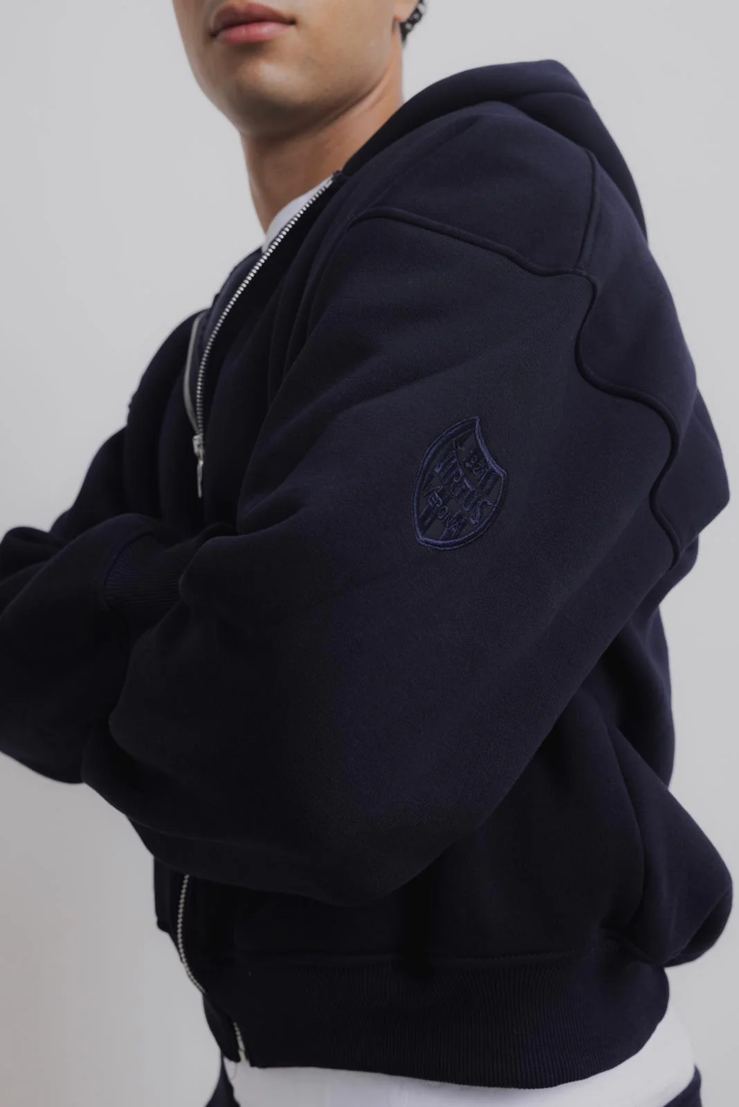 MIDNIGHT BLUE VV ZIP HOODIE 2025/2026 - Image 10