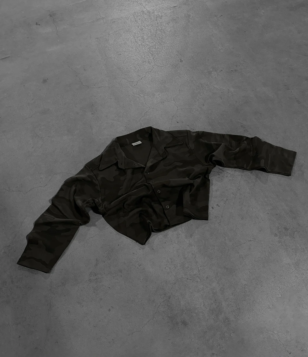 MILITARY GREEN CAMO FLOW SHIRT - Image 4