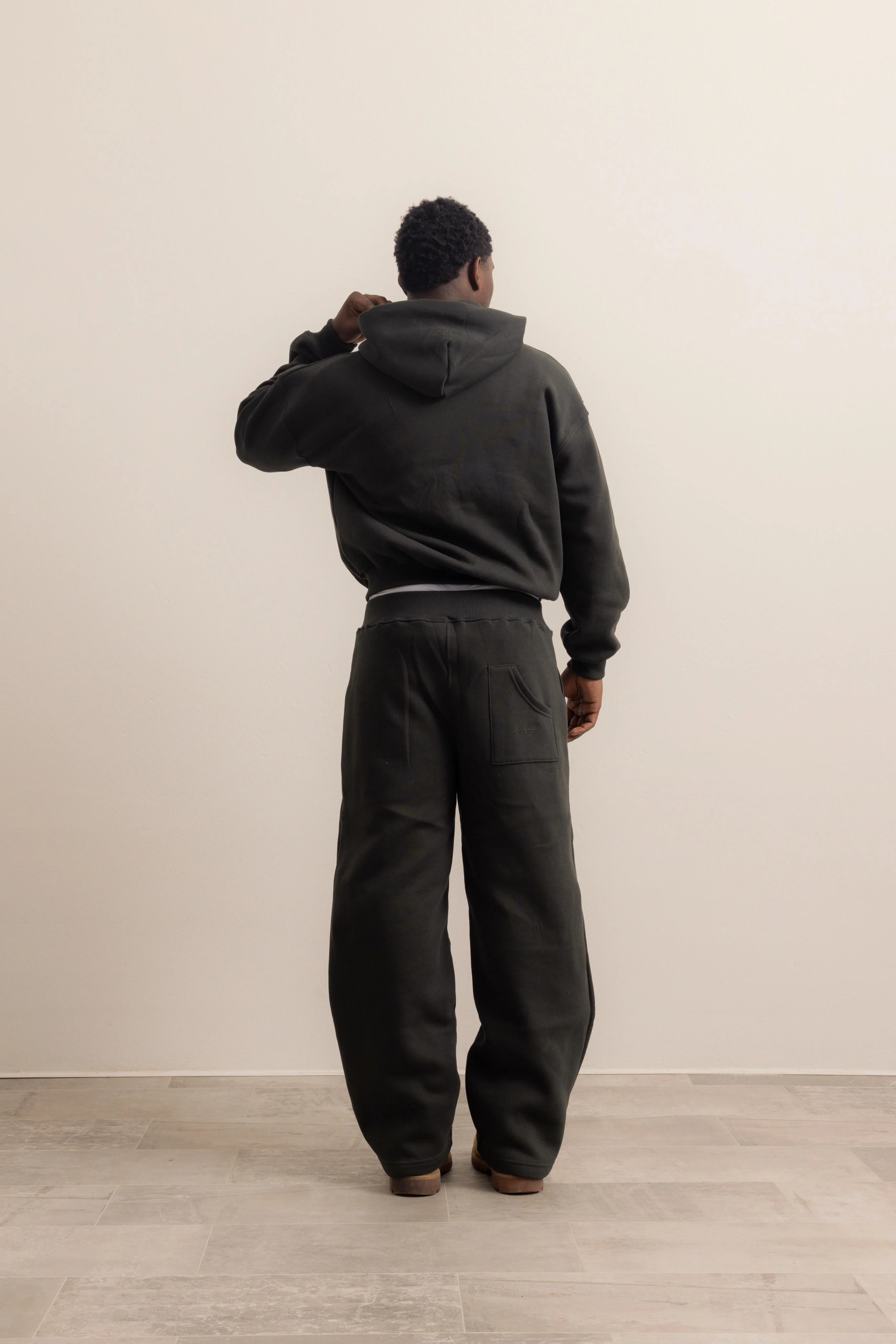 MILITARY GREEN HOODIE - Image 5
