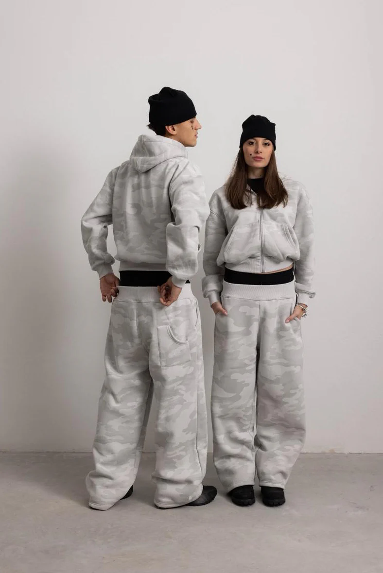 PEARL GREY CAMO HOODIE - Image 11