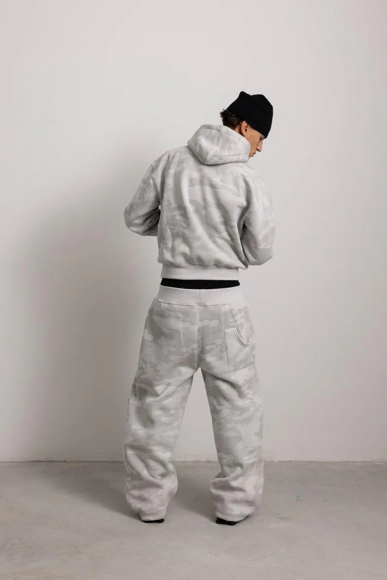 PEARL GREY CAMO HOODIE - Image 7
