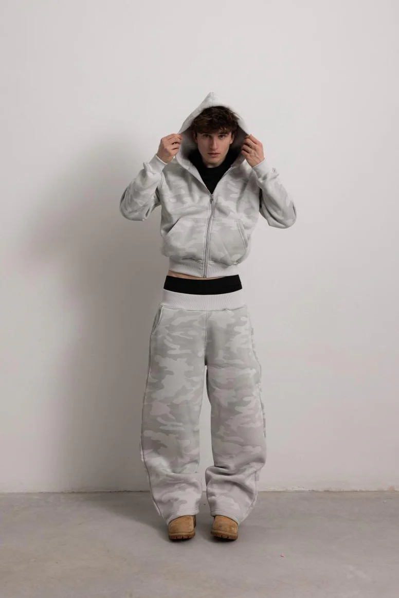 PEARL GREY CAMO PANT - Image 8