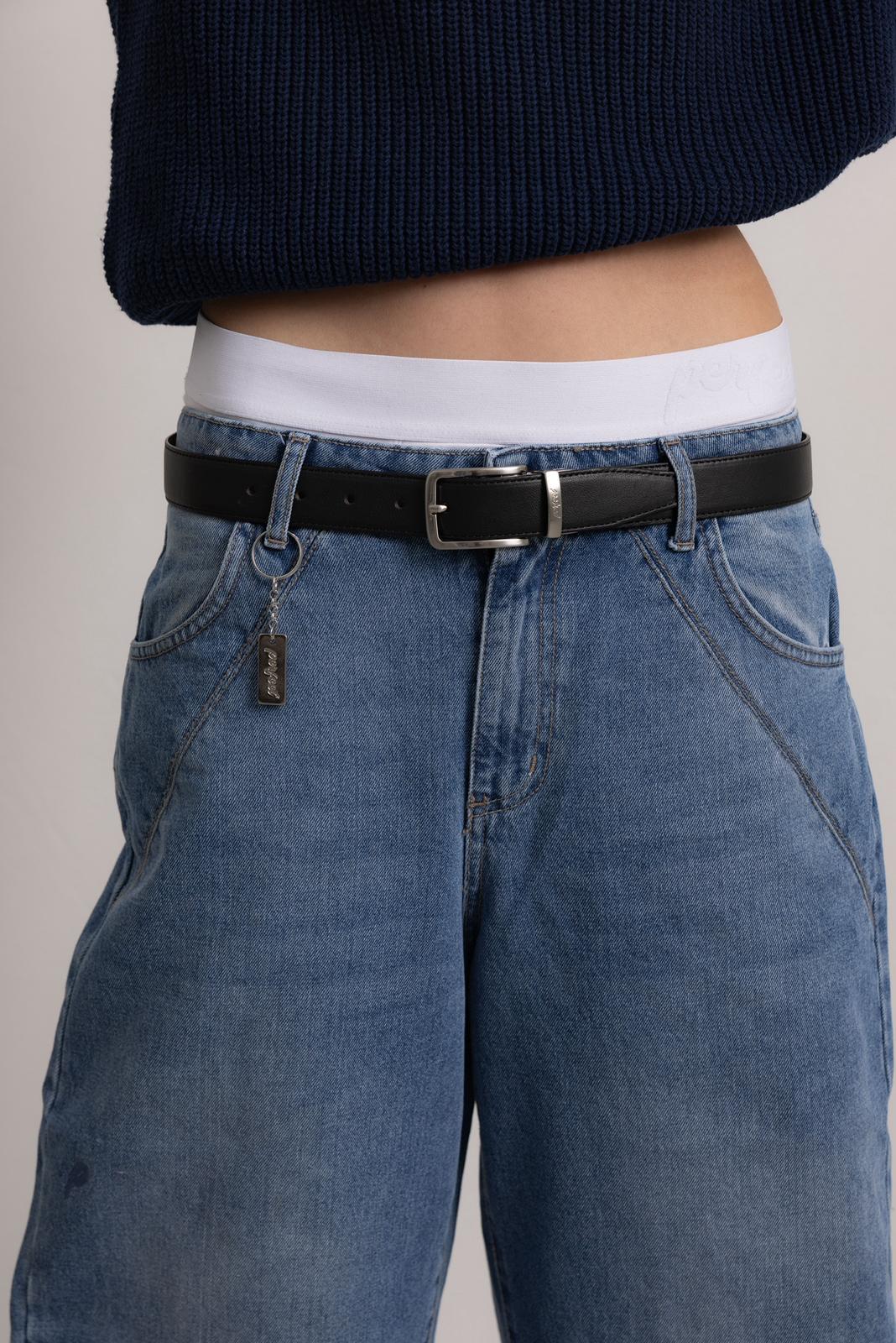 PERSIAN BLUE "P" LINES DENIM JEANS - Image 10