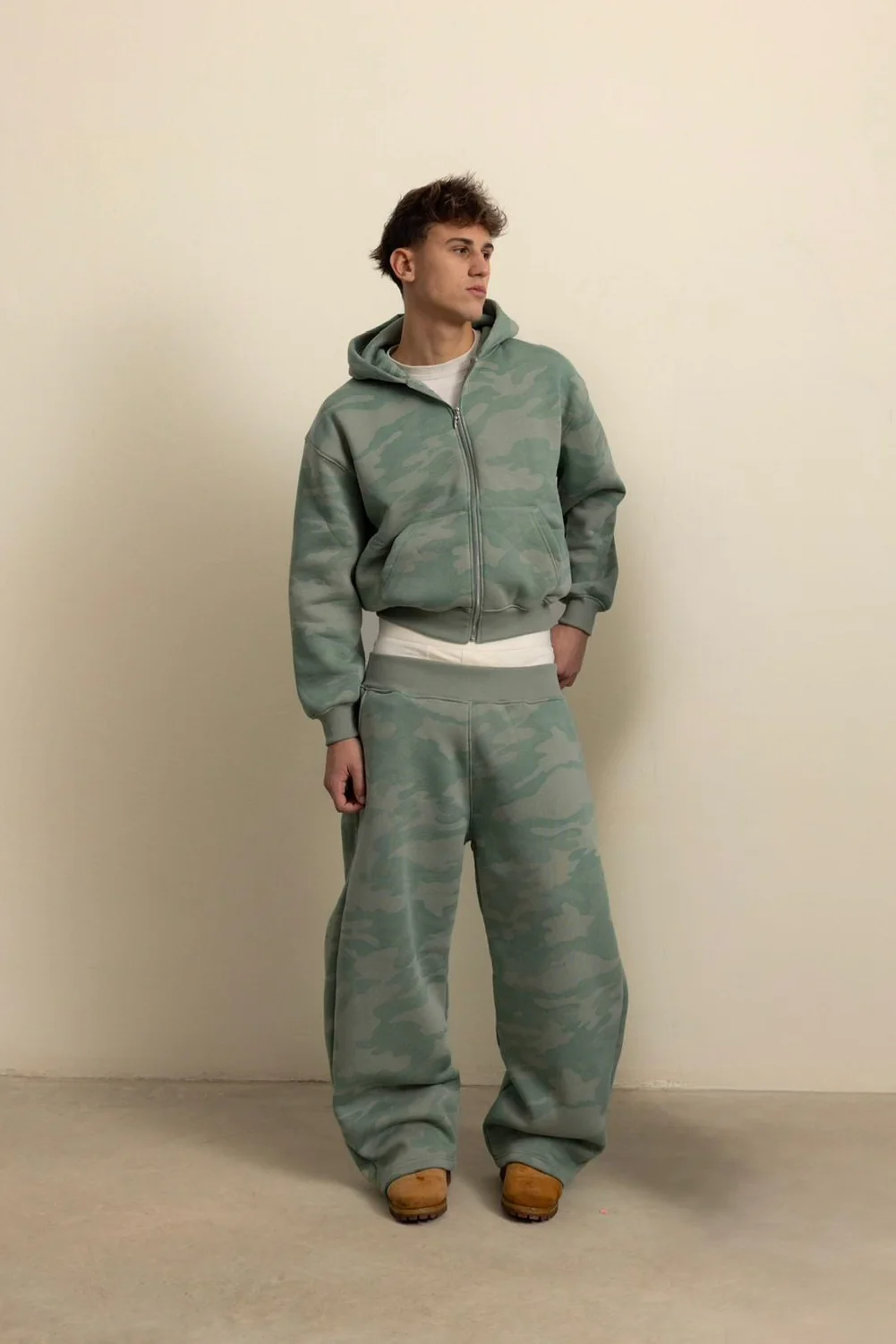 SAGE GREEN CAMO PANT - Image 3