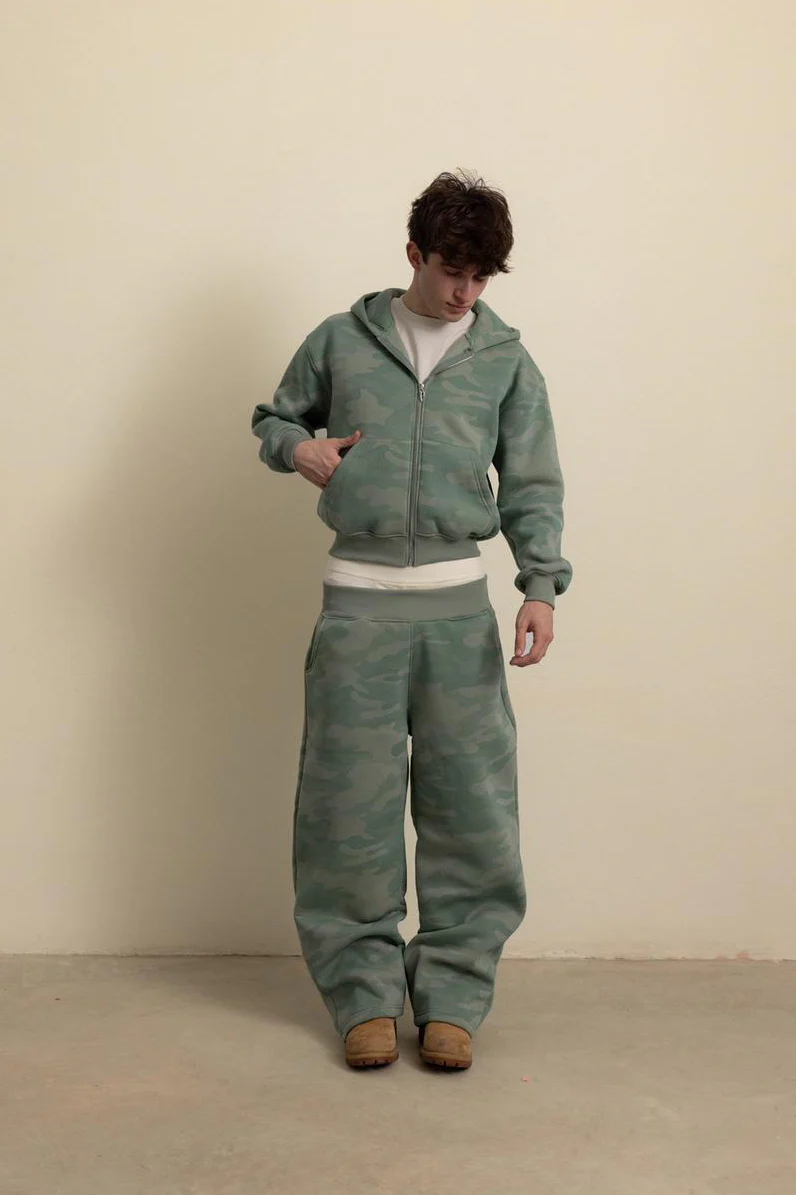 SAGE GREEN CAMO PANT - Image 4