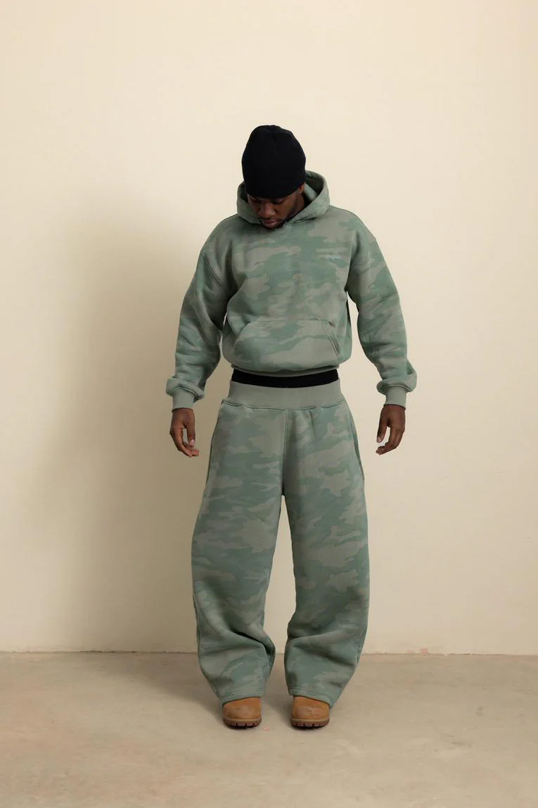 SAGE GREEN CAMO PANT - Image 5