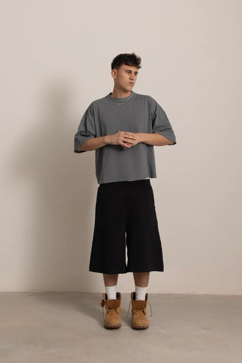 STONE GREY EVERYDAY TEE - Image 3