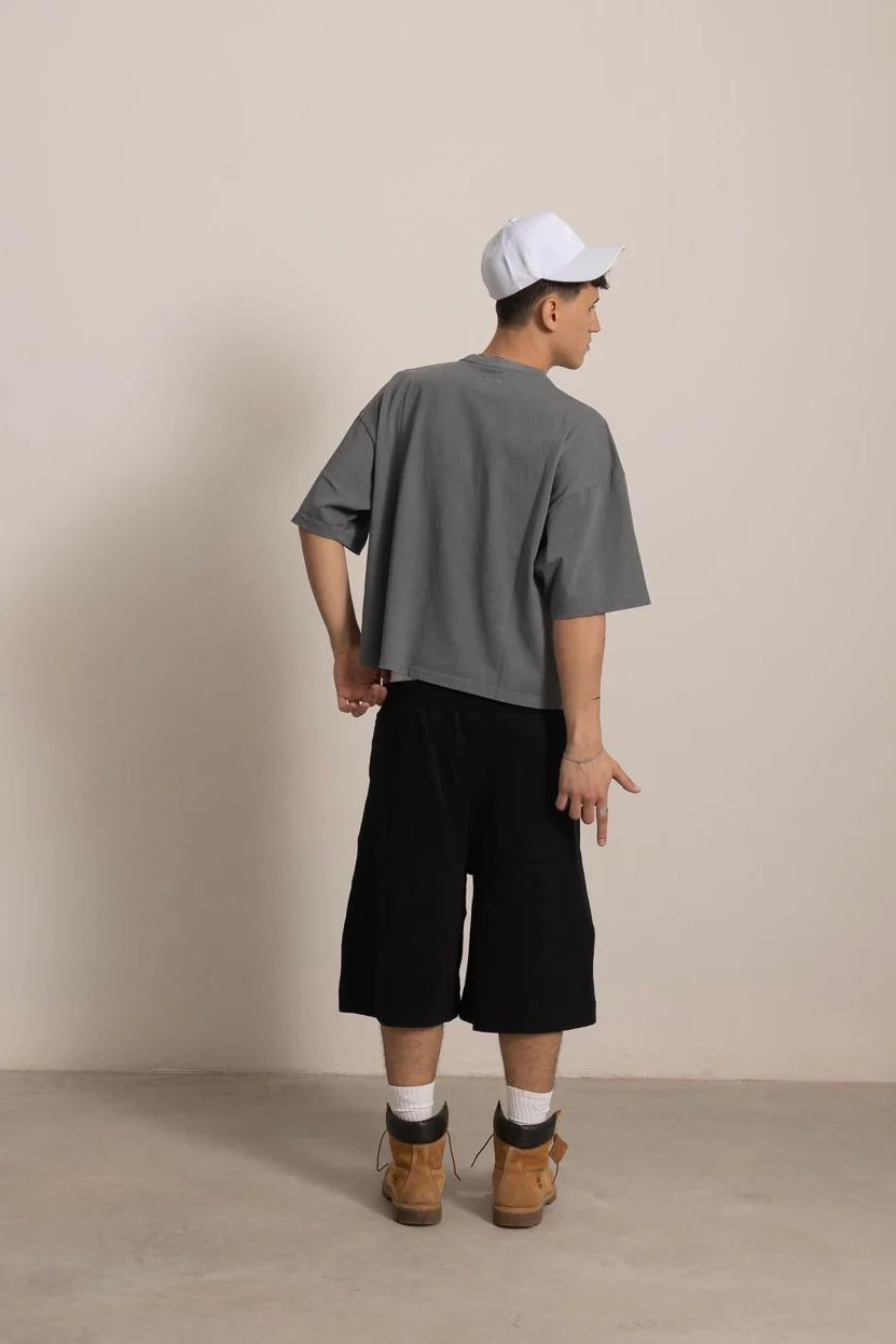 STONE GREY EVERYDAY TEE - Image 4