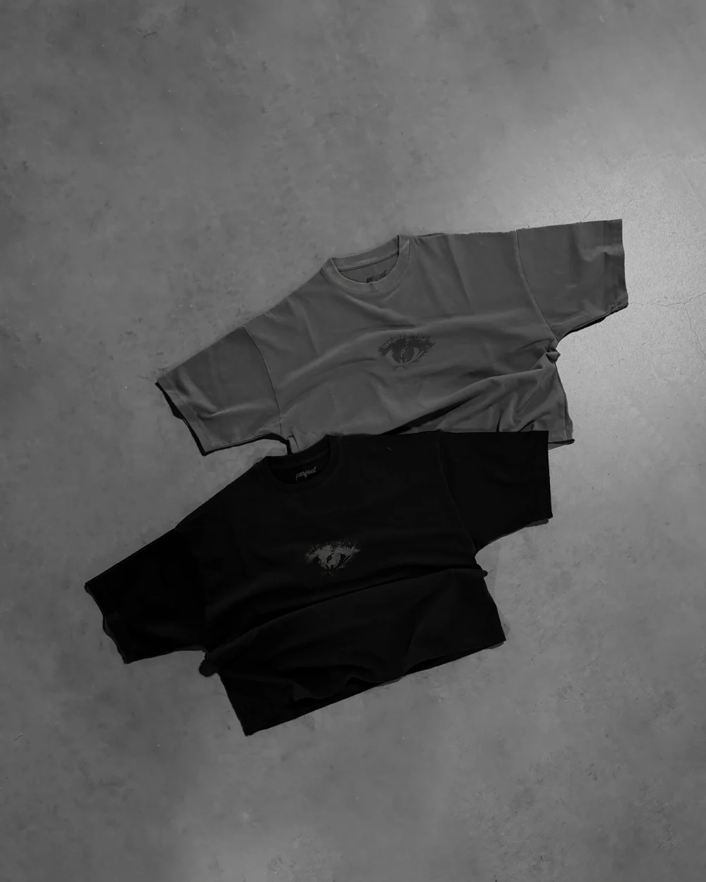 STONE GREY "P" VISION TEE - Image 11