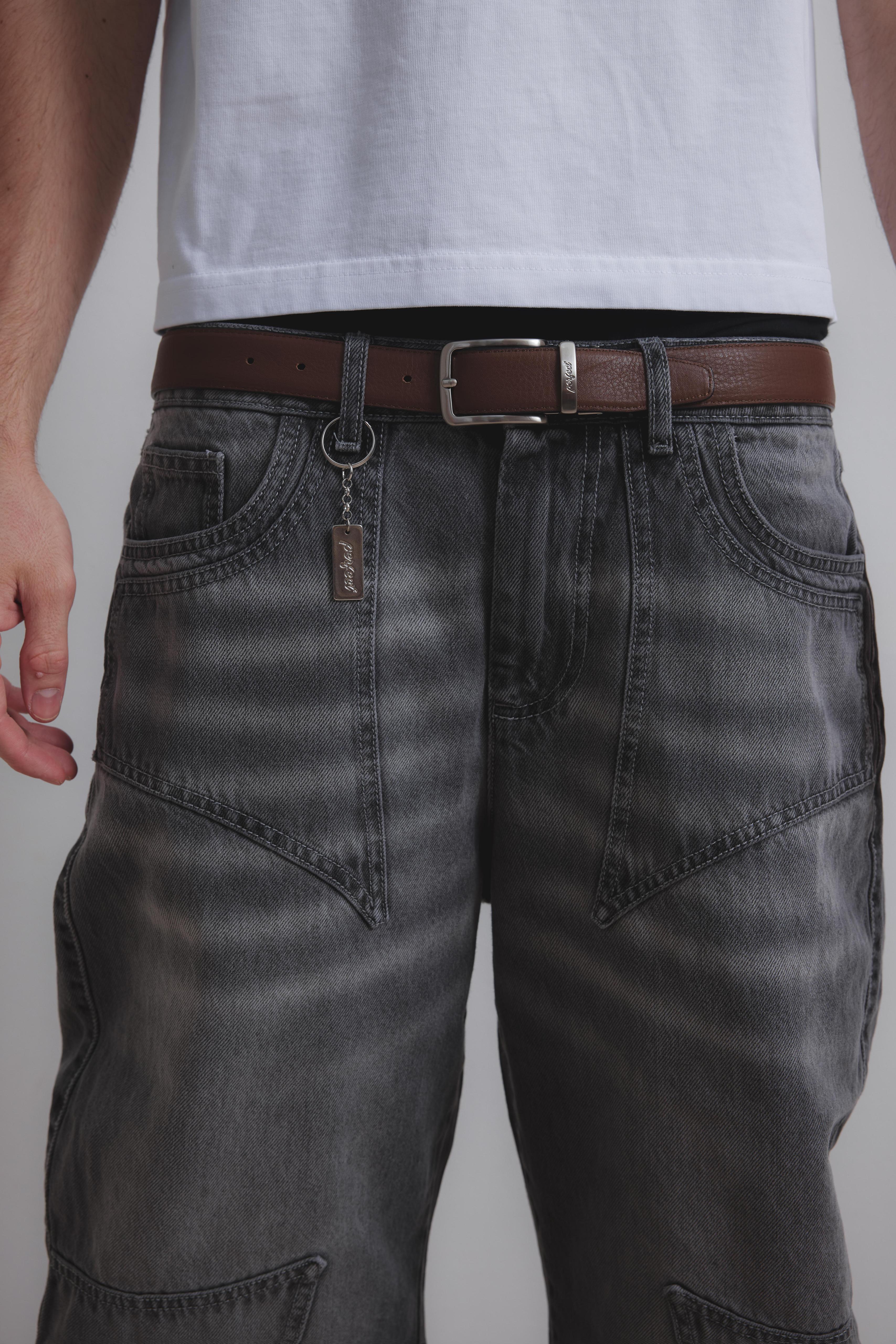 STORM GREY DOUBLE KNEE JEANS - Image 14