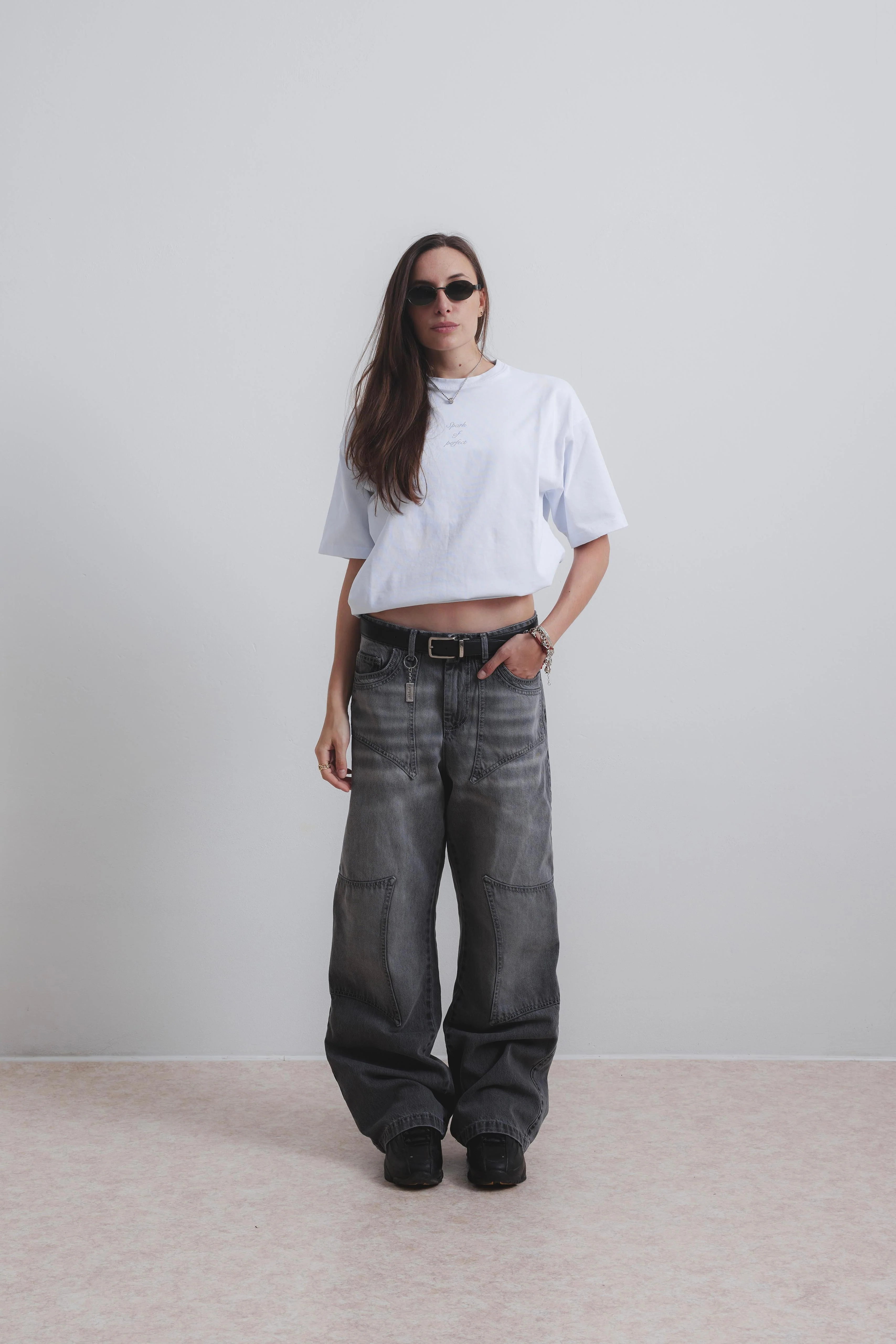 STORM GREY DOUBLE KNEE JEANS - Image 15