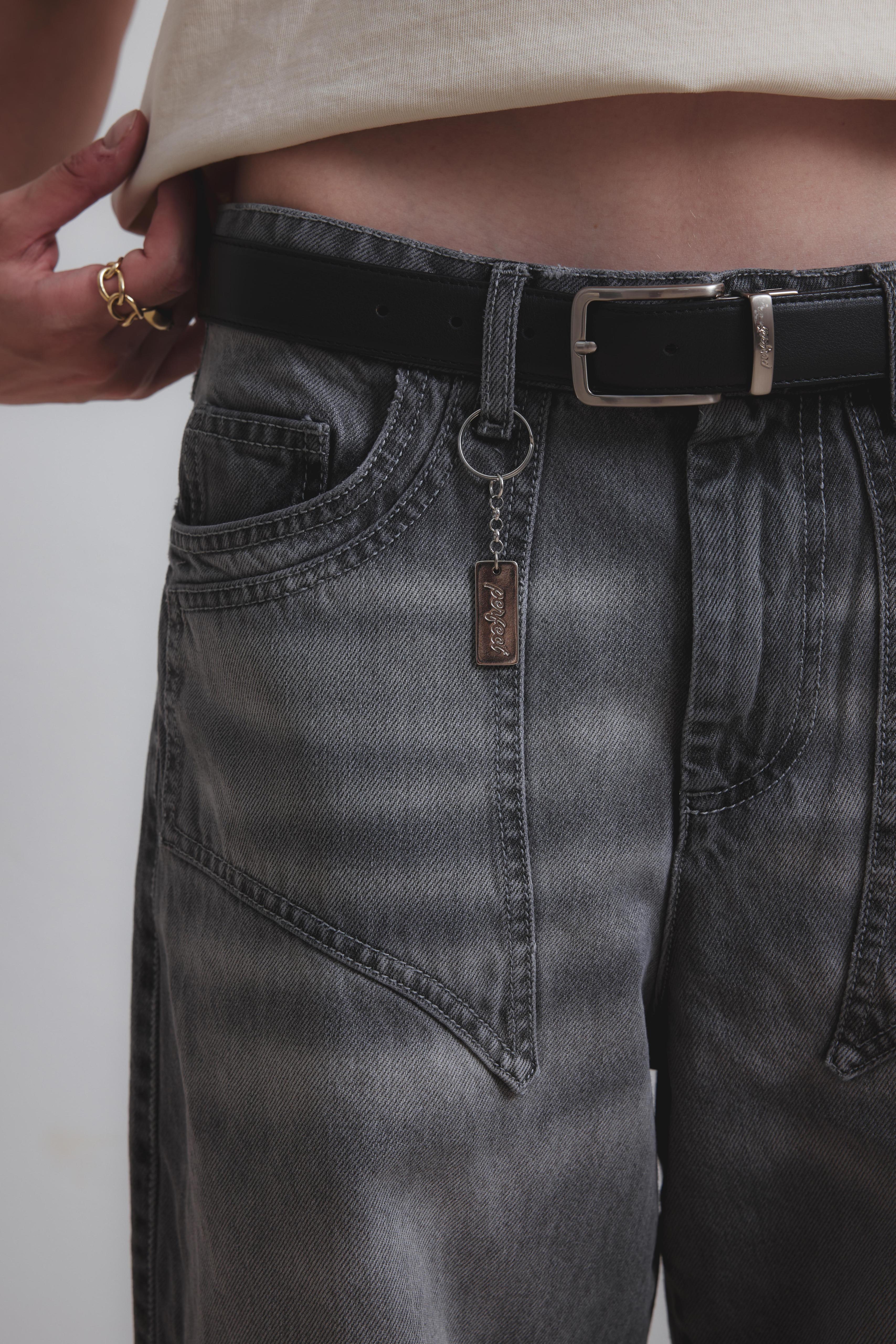 STORM GREY DOUBLE KNEE JEANS - Image 18