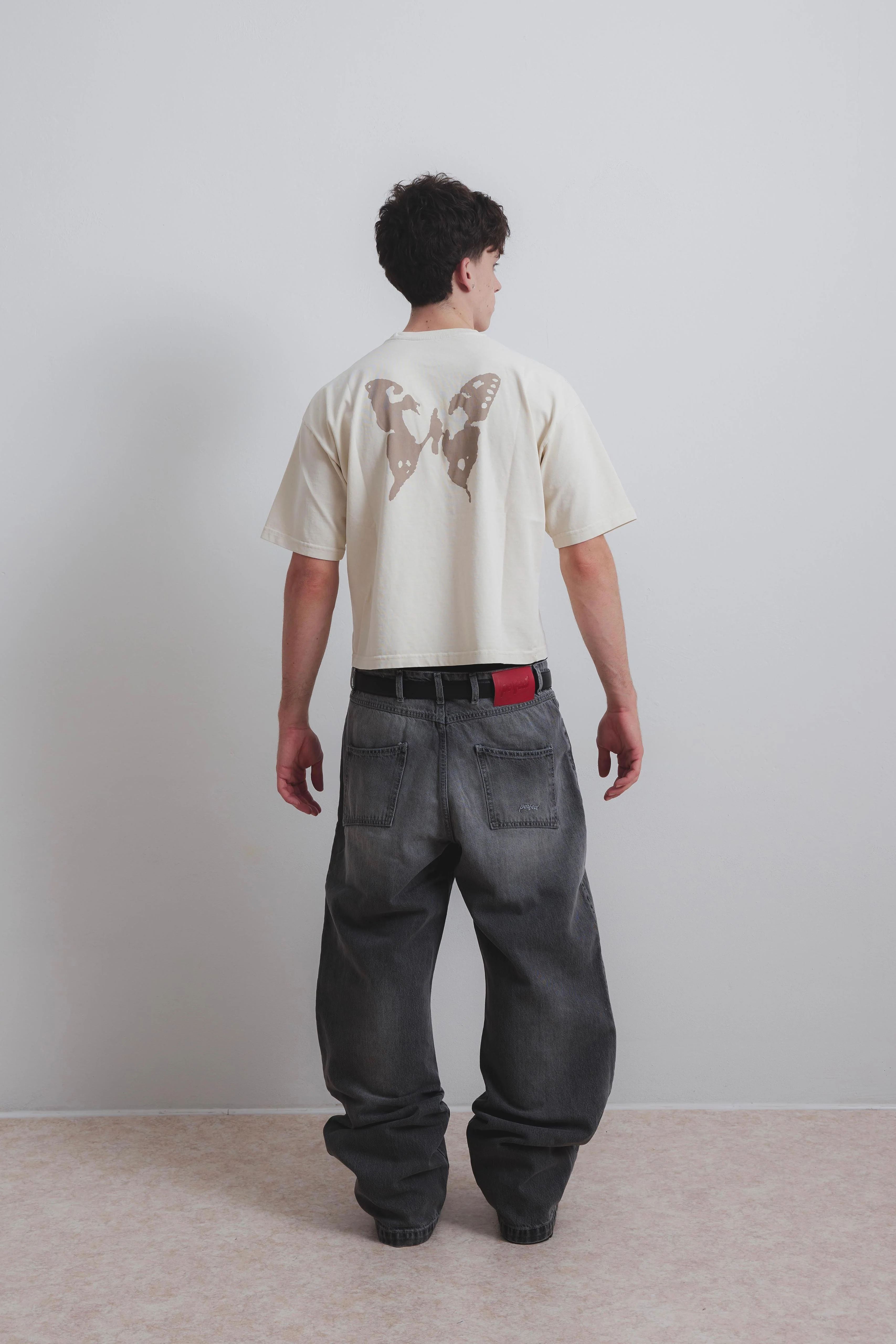 STORM GREY DOUBLE KNEE JEANS - Image 9