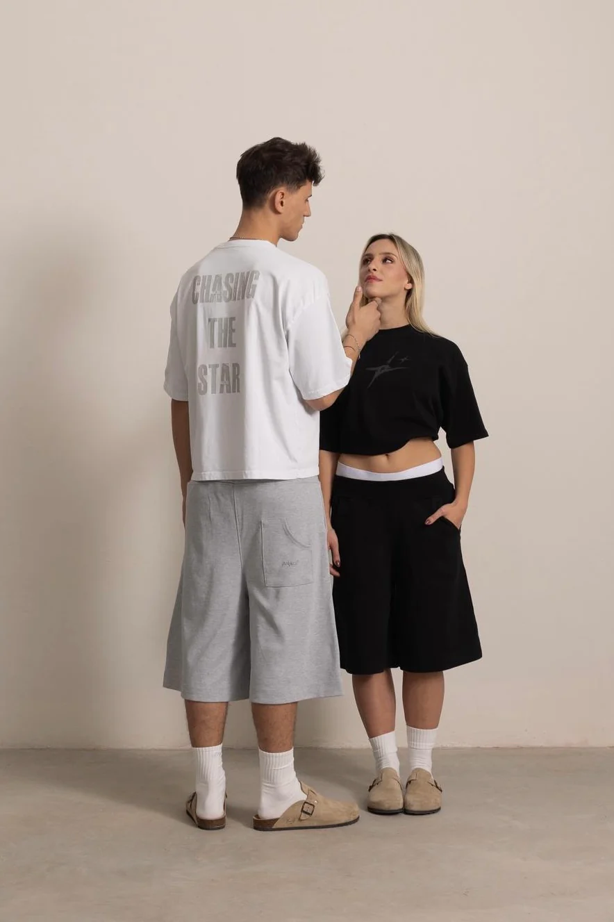 WHITE "P" STAR TEE - Image 9