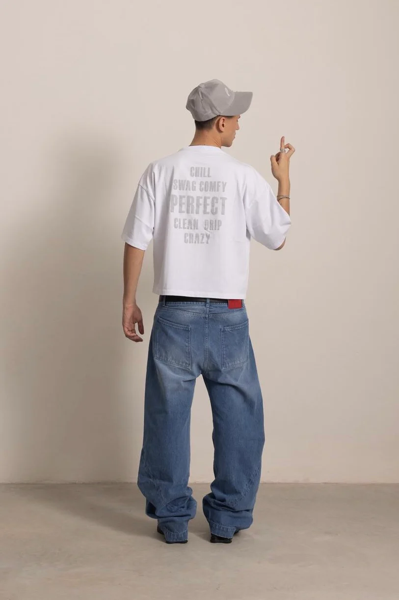 WHITE VIBES TEE - Image 4
